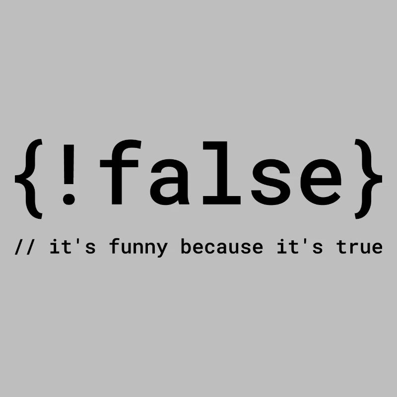 Code Humor Tee: The Logical Joke