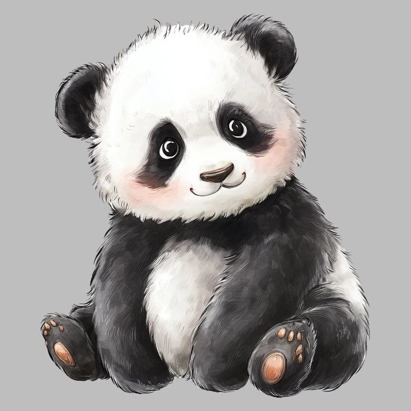 Mignon bébé panda