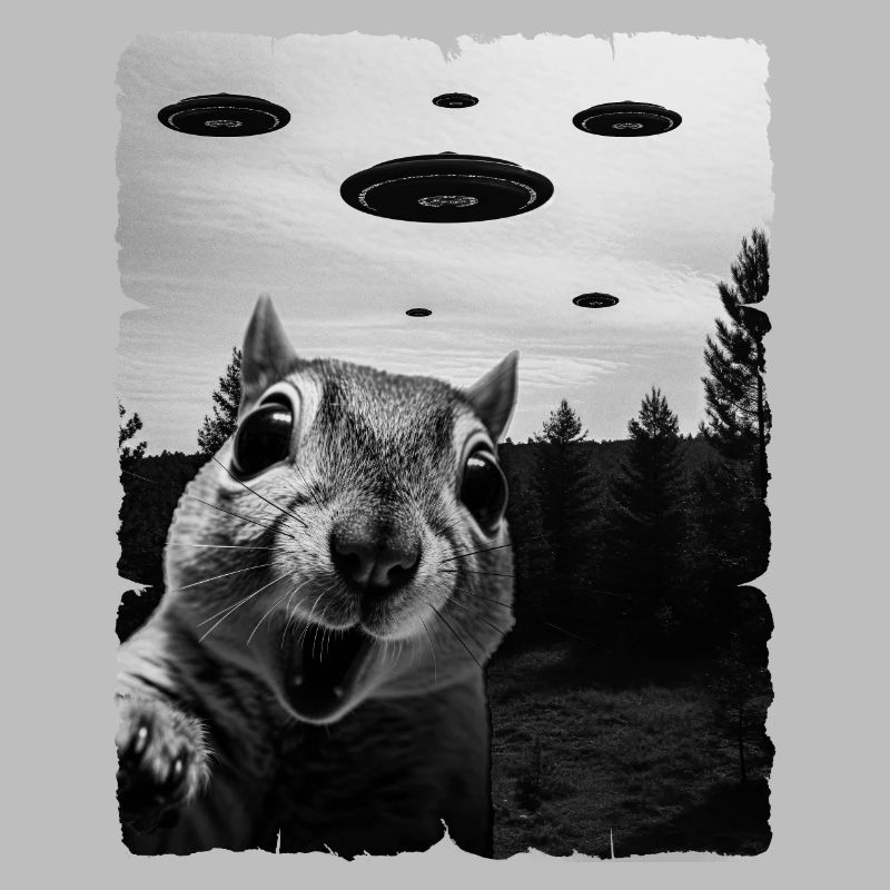 Squirrel Alien Invasion Uap Weirdcore