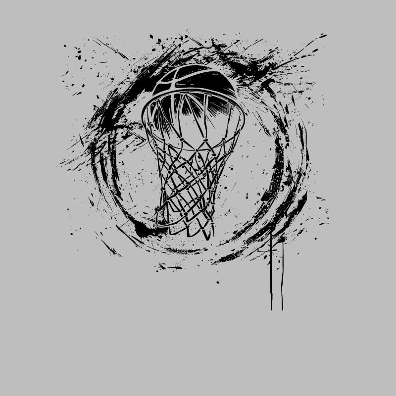 Graffiti de panier de basket