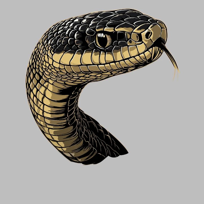 Serpent Python Cobra Mamba Serpent à sonnettes Serpent