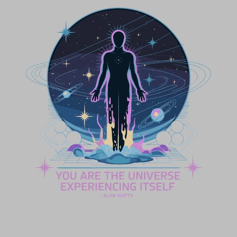 Être céleste | Alan Watts Citation Conception