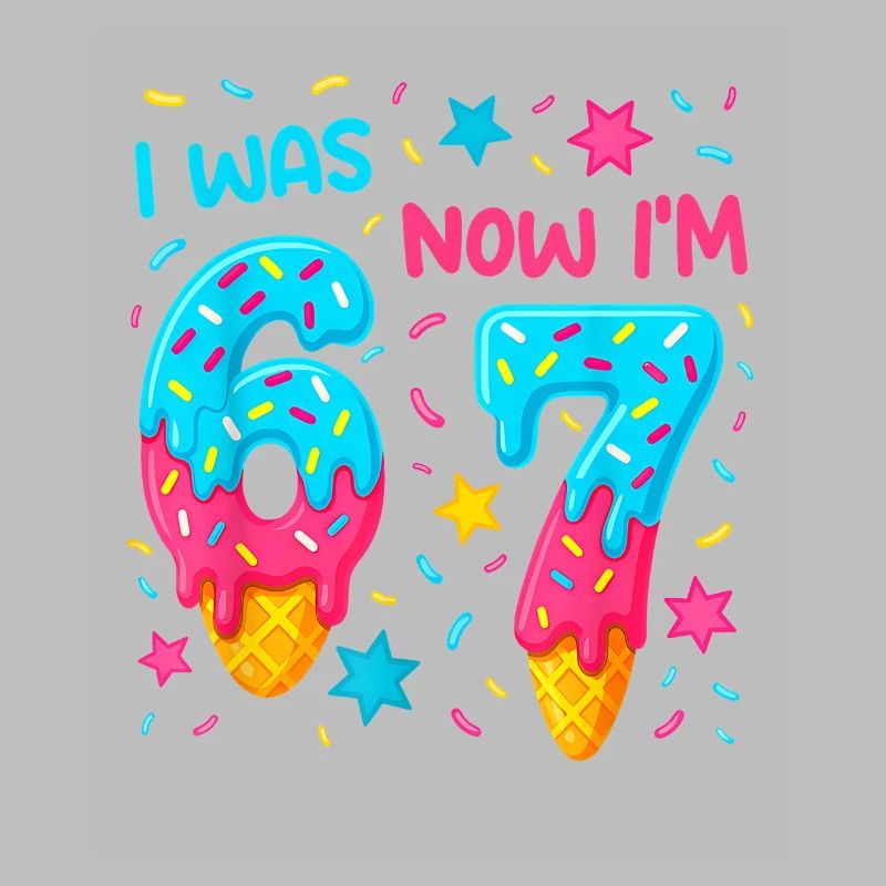 Anniversaire de sept ans 67 J’avais six ans Maintenant j’ai sept ans