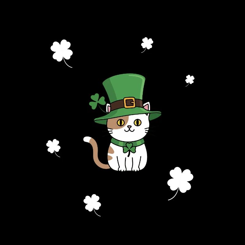 Chat de la Saint-Patrick