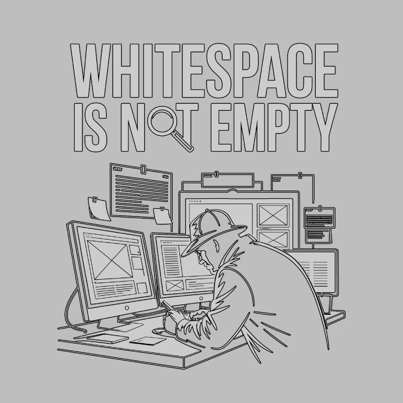 UX/UI Designer Whitespace Is Not Empty Web Design