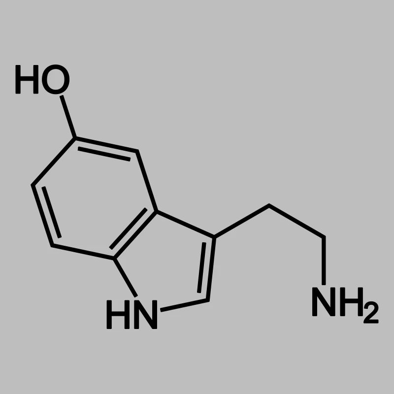 Serotonin Molecule