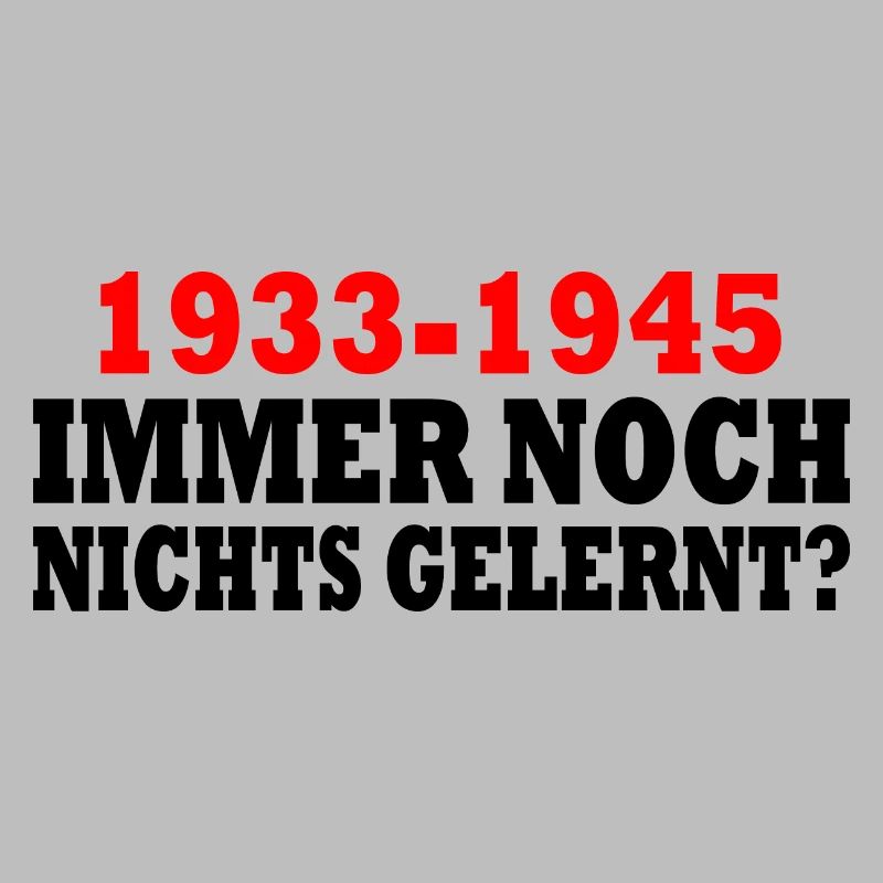 1933 - 1945 still nothing learned