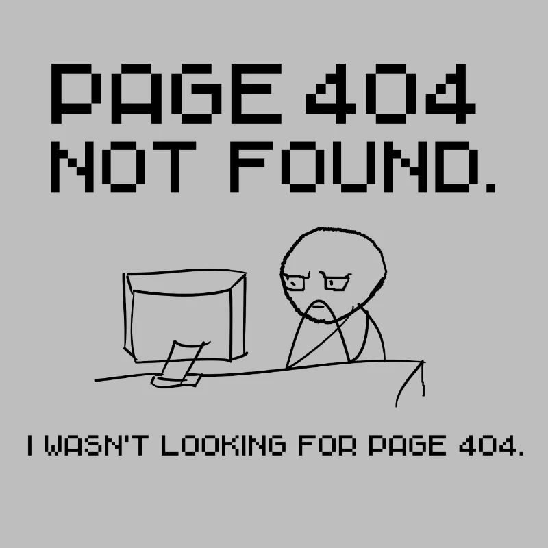 Error 404. Page not found. IT Fun