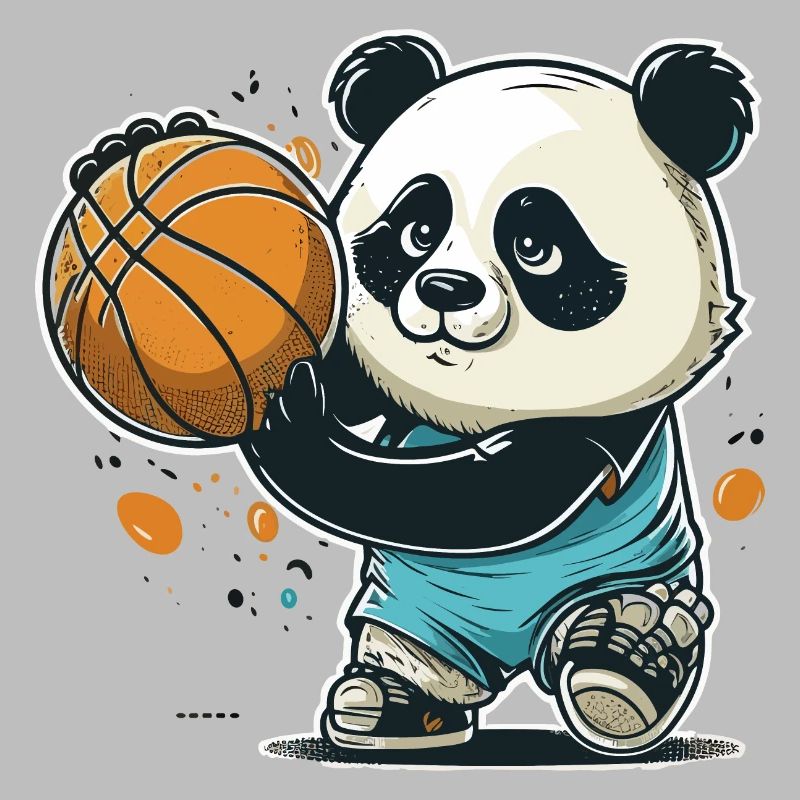 Hoops with a Panda
