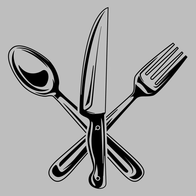 cutlery symbol knife fork spoon