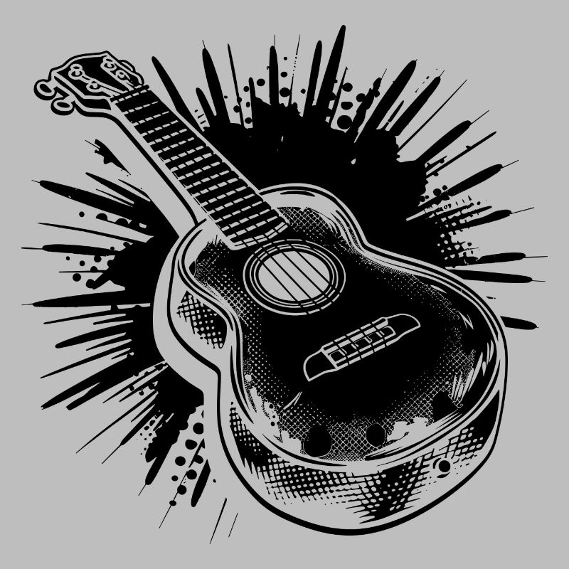 Ukulele Drawing