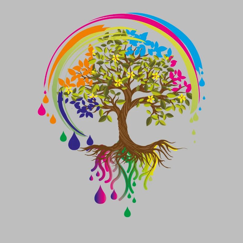 colourful tree