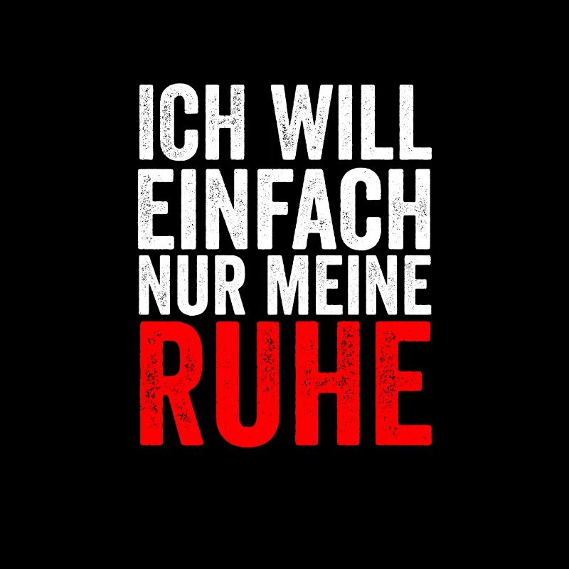 Introvertiert Ich will einfach nur meine Ruhe