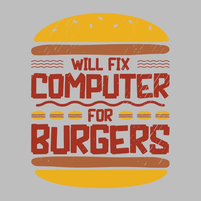 Réparera le support informatique du programmeur Burger