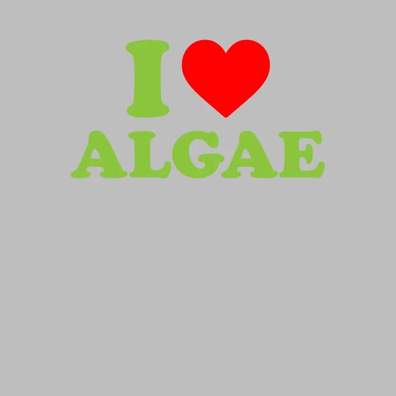 I love algae, algae diatom
