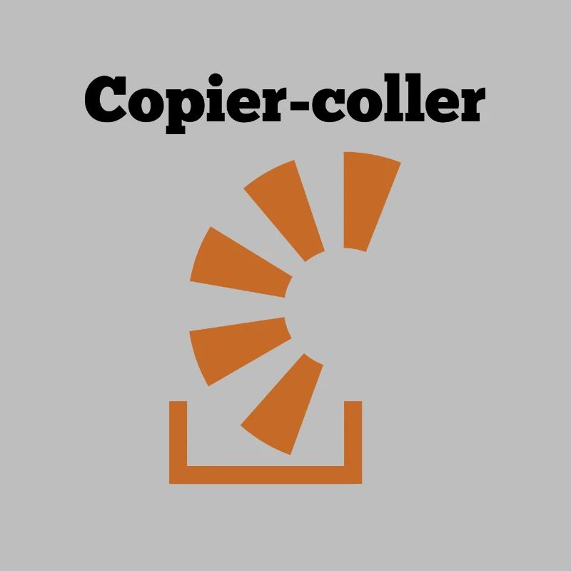 Copier Coller Programmer Software Developer Nerd G