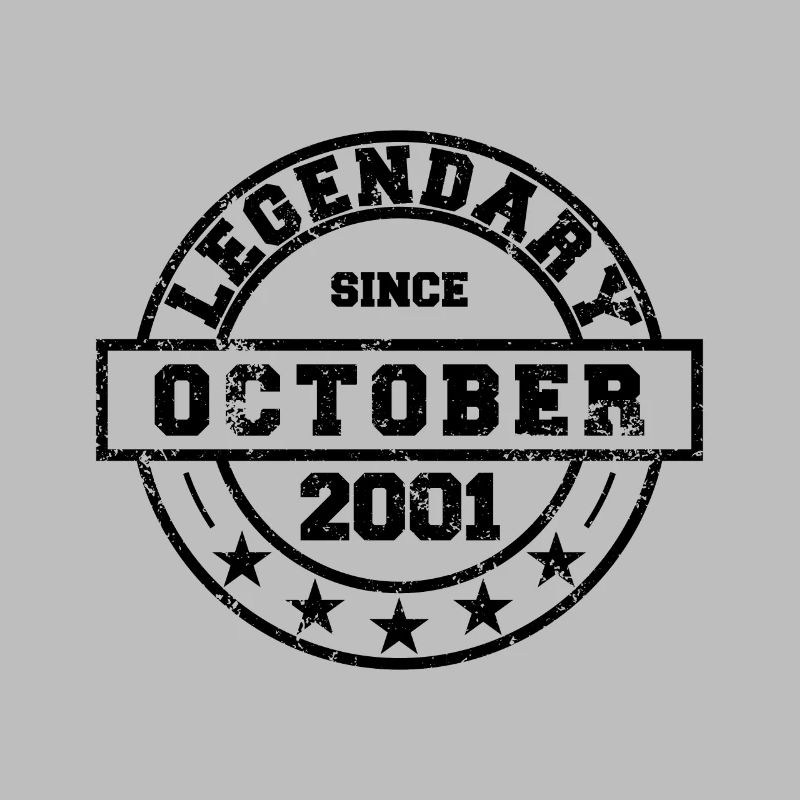 Legendary since October 2001 - Geburtstag