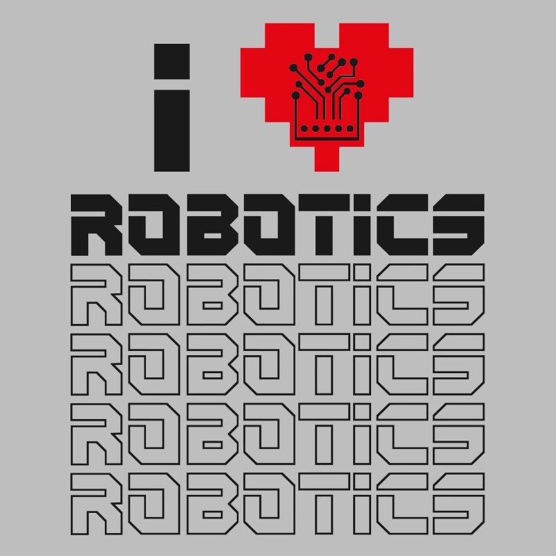 Robot Robotics Engineer Heart I