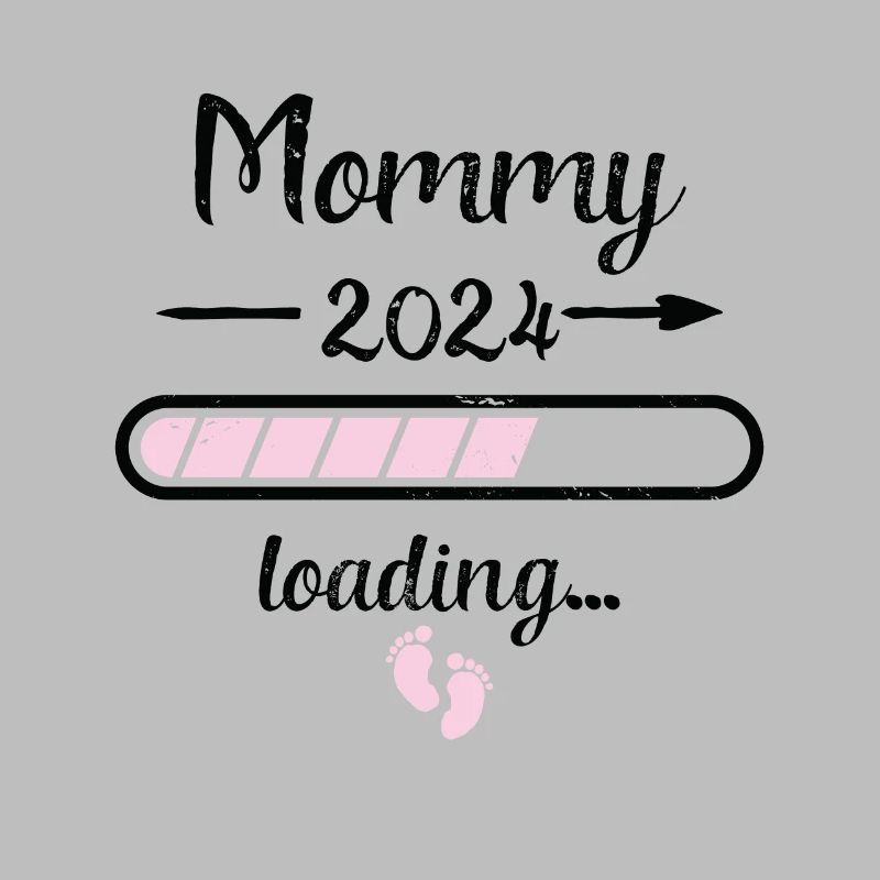 Mommy 2024 Loading Schwangerschaft Mutter Mutter