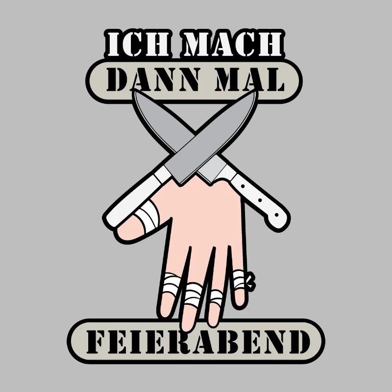 Ich mach dann mal feierabend Metzger Fleischer