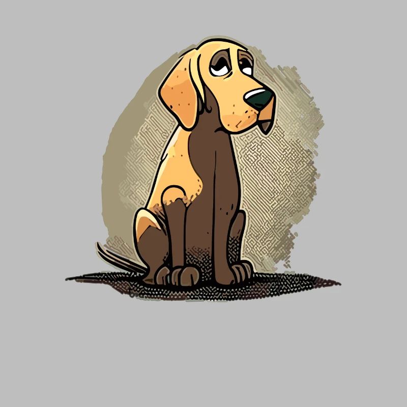 Hund im comic style
