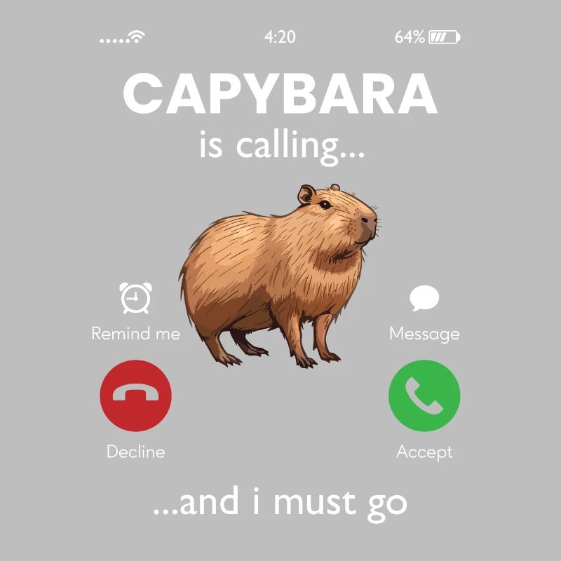 Capybara is calling