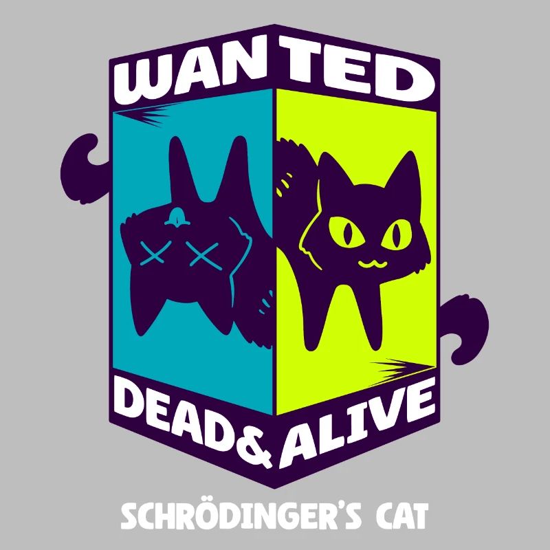 Physics Quantum Nerd Dead Alive Schrödinger's Cat