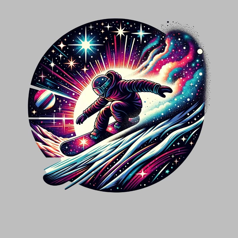 Aventure en snowboard dans l’espace