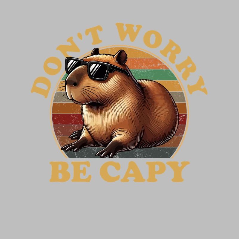 don't worry be capy, capybara