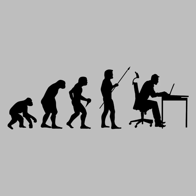 Evolution Of Man Coding Software Developer Program