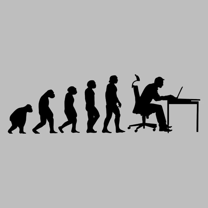 Evolution Of Man Coding Software Developer Program