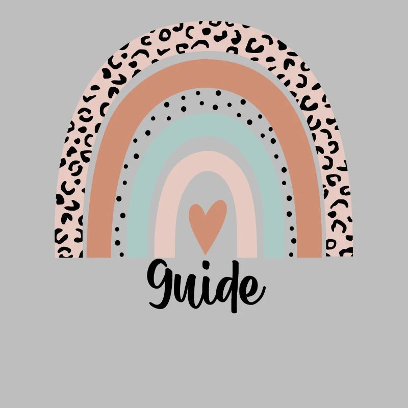 Guide Rainbow Leopard Drôle Guide Cadeau