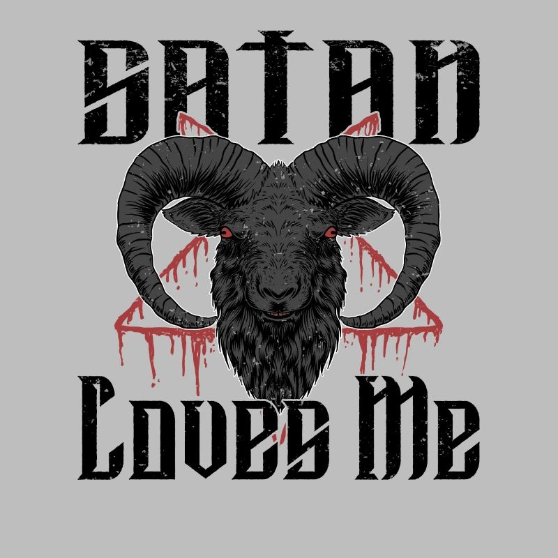 Satan Beelzebub Devil Gothic Pentagram Mystical