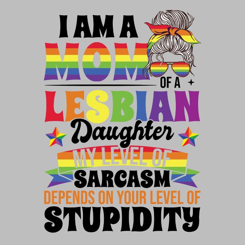 Mutter einer lesbischen Tochter Regenbogen LGBT Mutter