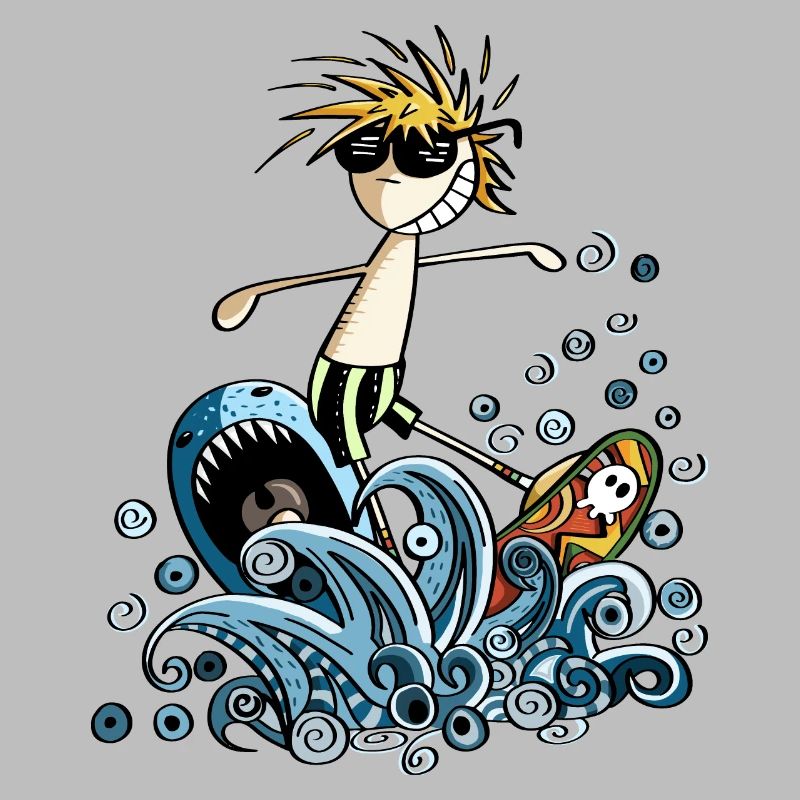 Cool Power Surfer - Comic