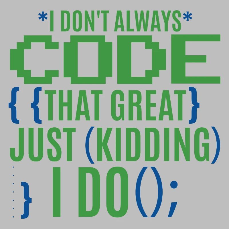 Funny Coder Programmer IT