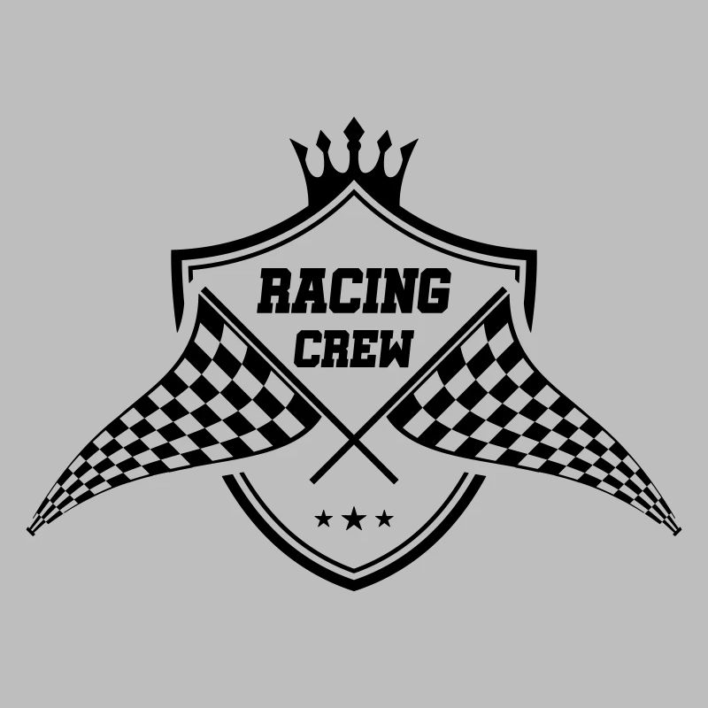 drapeau de course symbole drapeau équipe