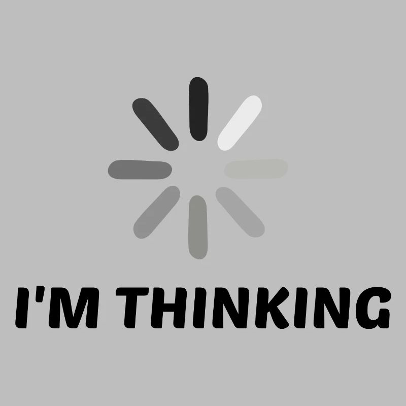 I'm Thinking Coder Software Developer Programmer N