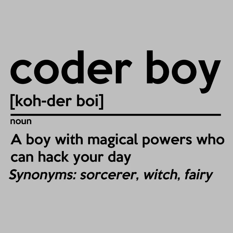 Coding Boy Definition Noun Software Developer Prog