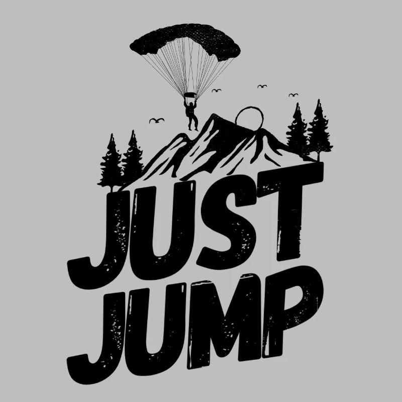Skydiving parachute jumping