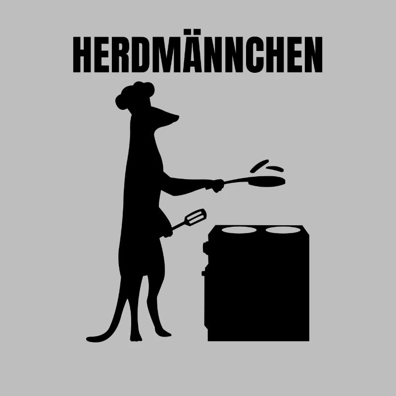 Herdmännchen Essen Kochen Lustiger Koch