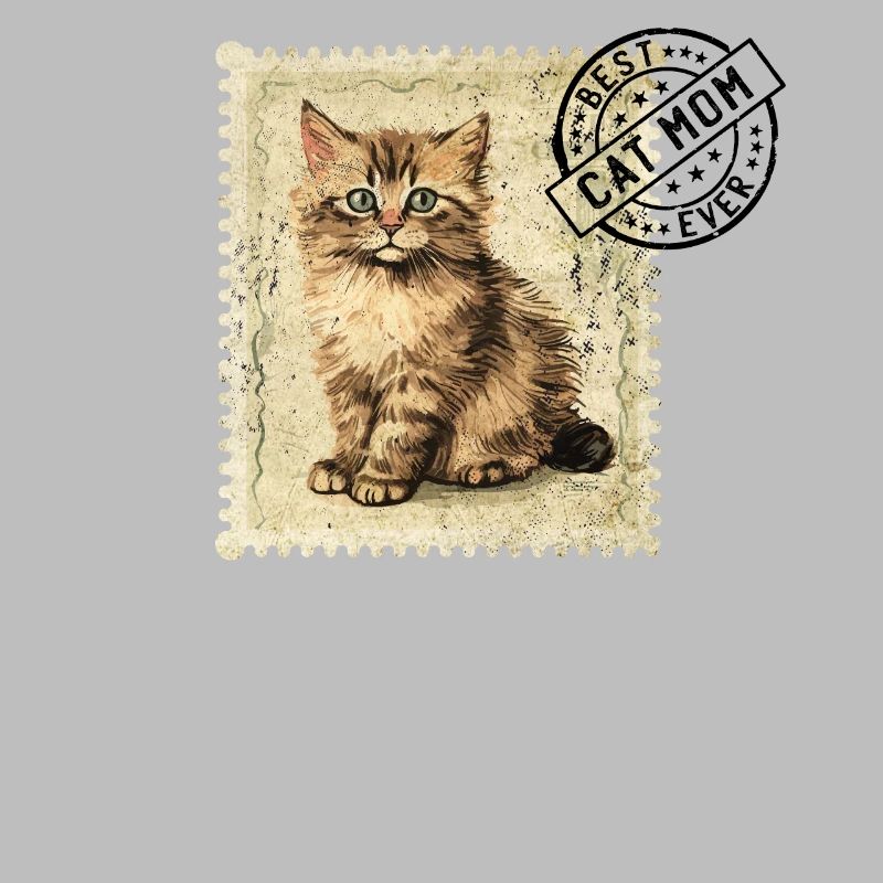 Chat Maman Chat Chat Timbre Chat Mamans