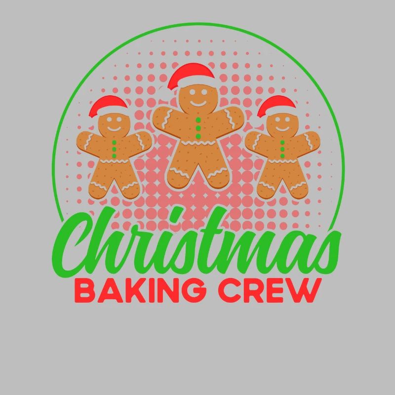 Plätzchenbacken Crew Lebkuchen backen Plätzchen ba