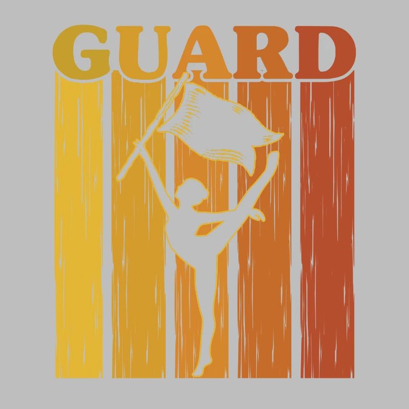 Cadeau de garde de drapeau de garde