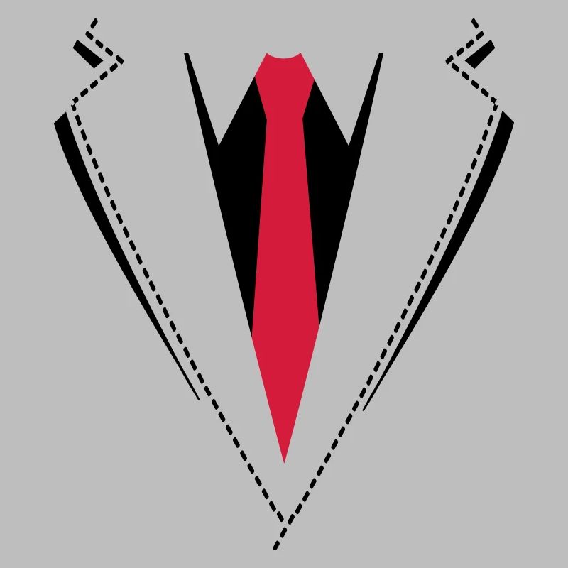 Fliege oder Krawatte Kostüm.