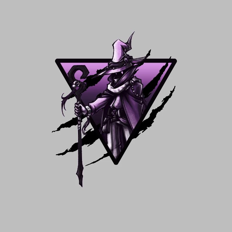 triangle de mage noir