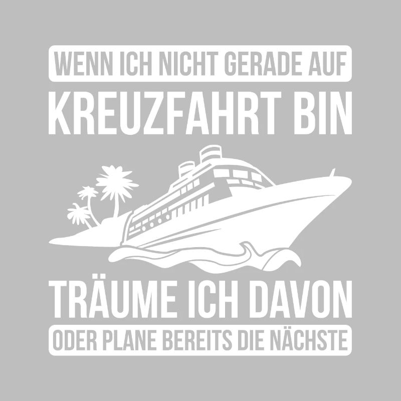 Wenn Ich Nicht Gerade Auf Kreuzfahrt Bin Geschenk