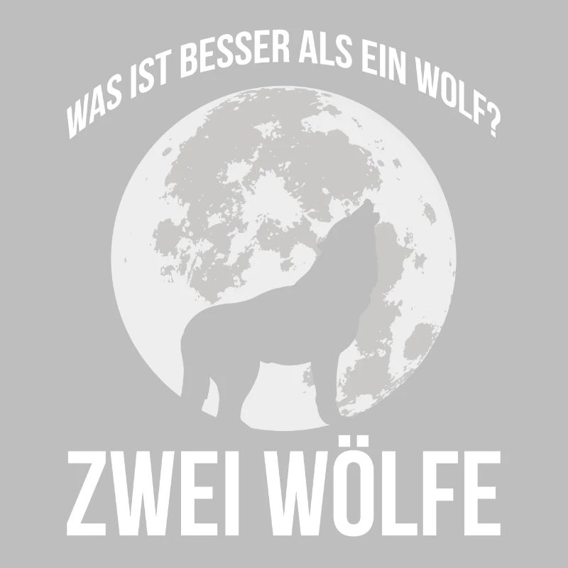Was ist besser als ein Wolf? Zwei Wölfe