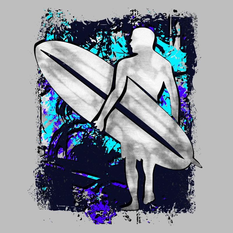 Surfeur - surf - planche de surf - surf