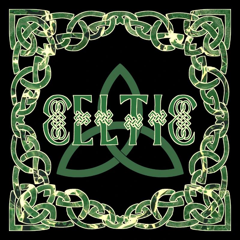Celtic frame Celtic font E 226